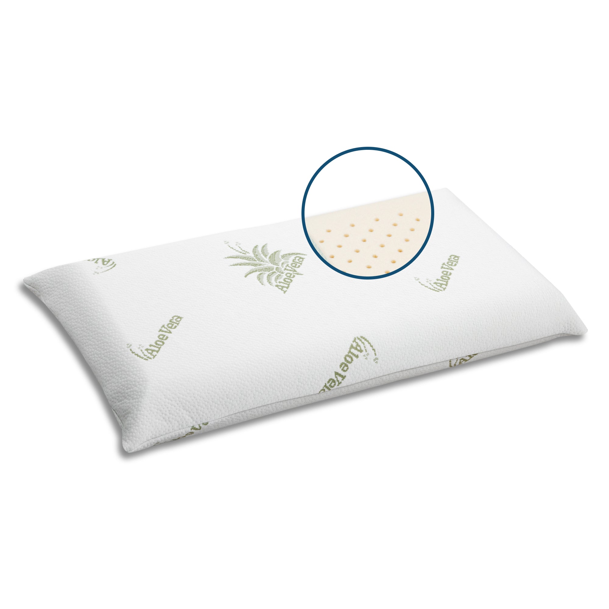 Cuscino Saponetta per Cervicale in Memory Foam sfoderabile 70x40