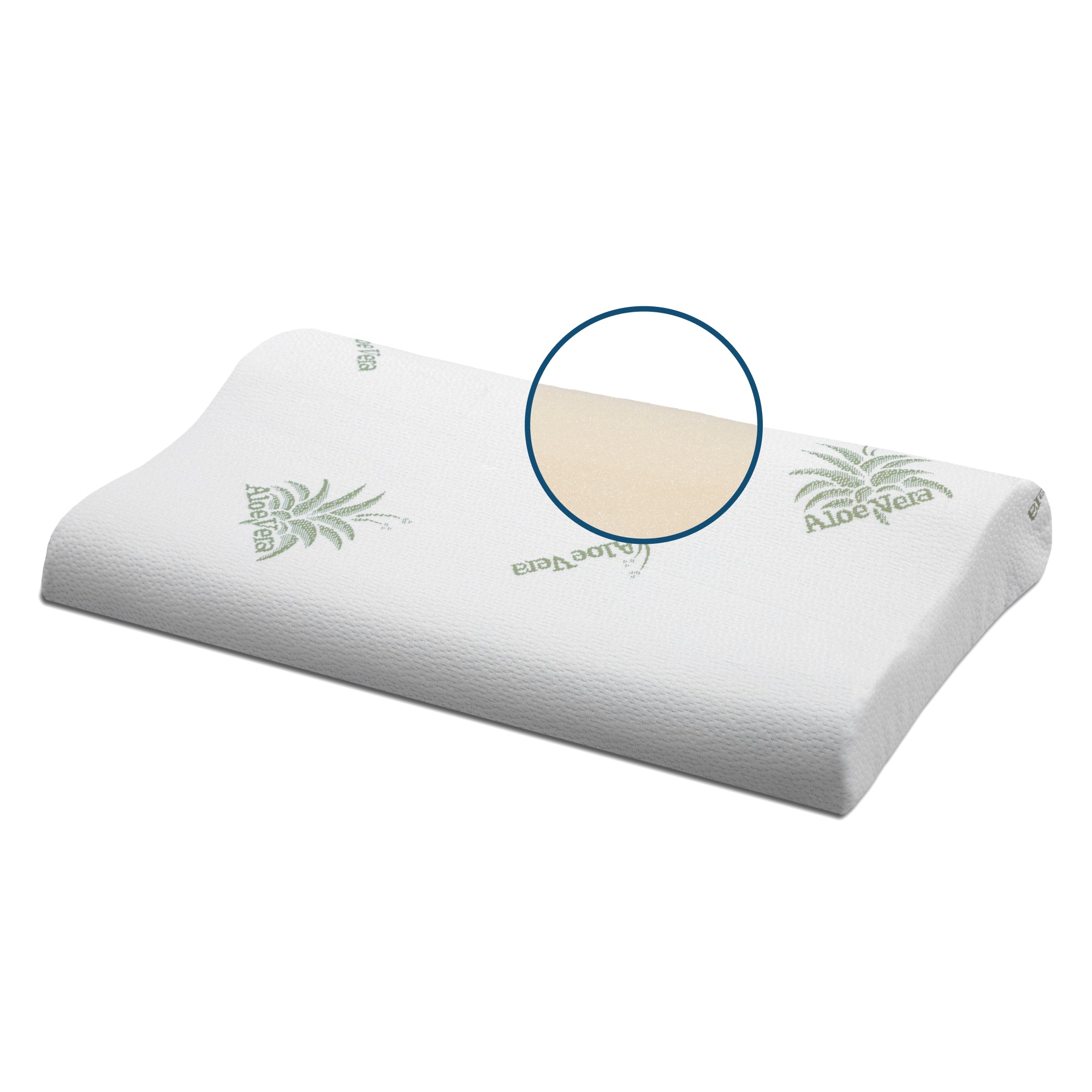 Cuscino per Cervicale in Memory Foam sfoderabile 70x40