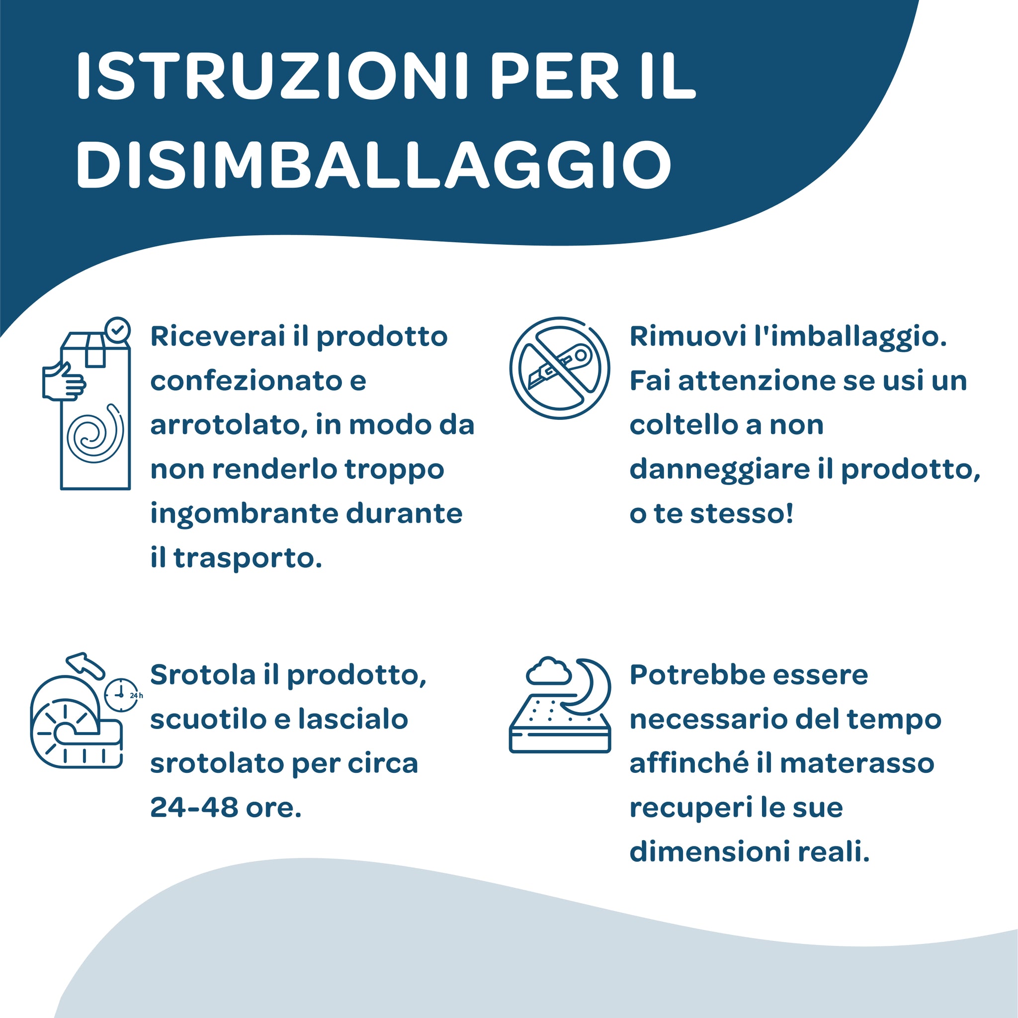 Materasso per bambini 90x190 antiacaro Damasco