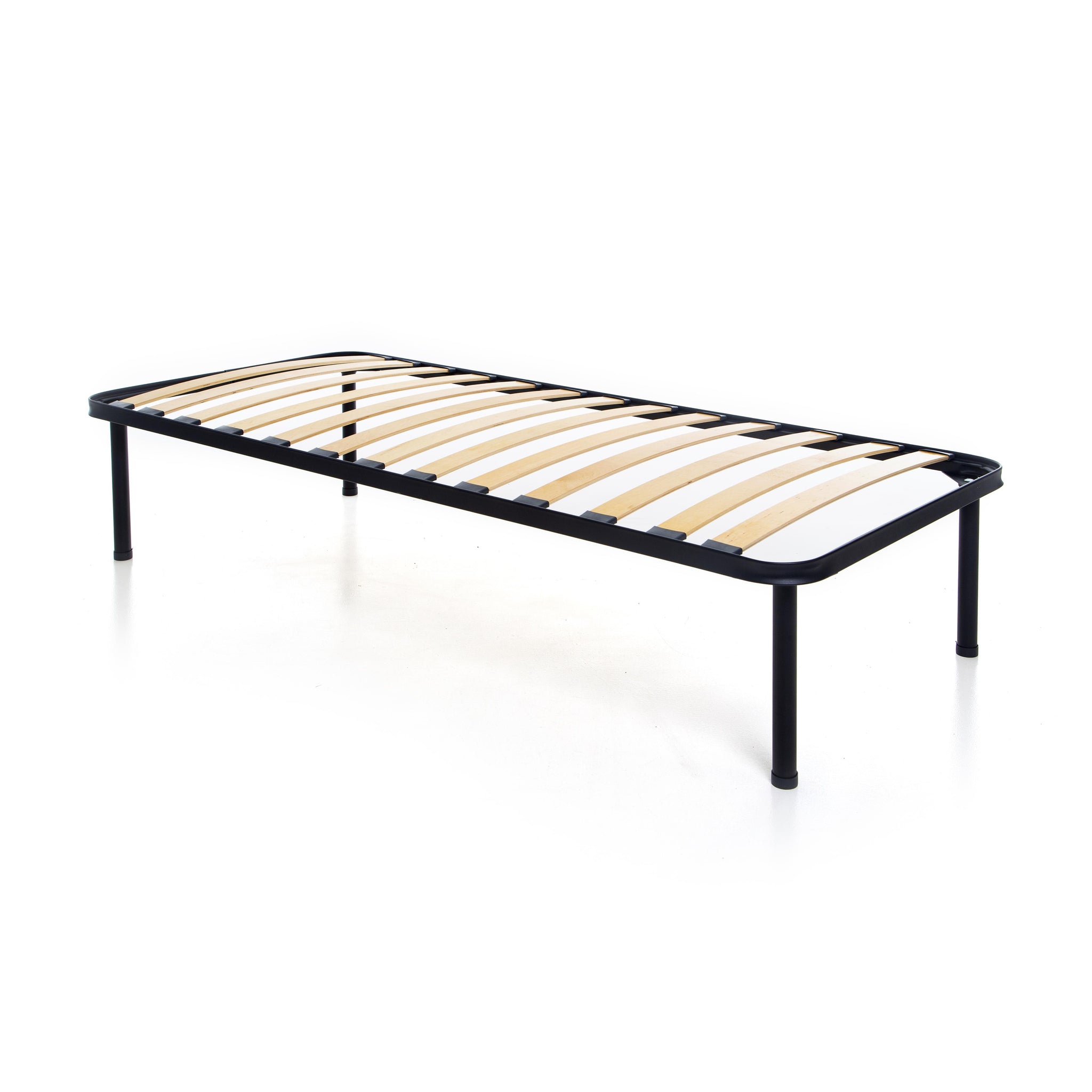 Rete letto singolo 90x190 con doghe in legno