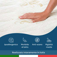 Materasso per divano letto alla francese 140x190 Losanna in waterfoam