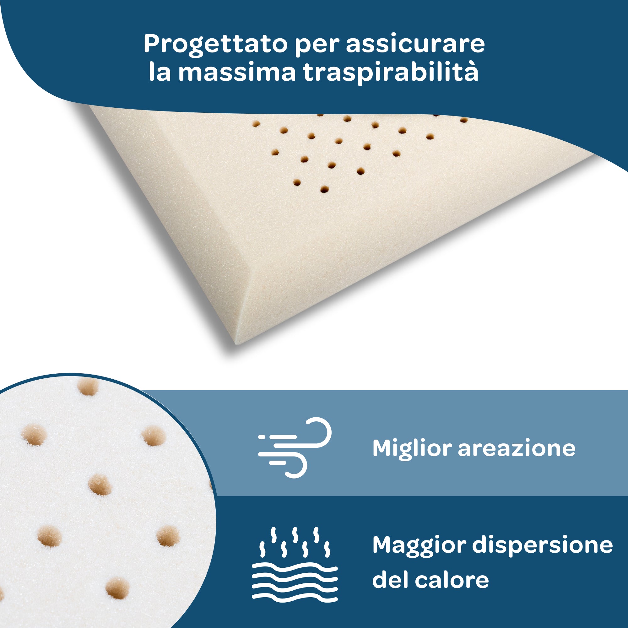 Bestlivings Cuscino 40x80 Cm Con 400g Di Palline In Fibra - Lavabile A 95° E Antiallergico (Oeko-Tex)