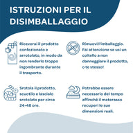 Materasso per bambini 80x190 antiacaro Damasco