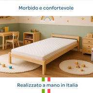 Materasso per bambini 90x200 antiacaro Damasco