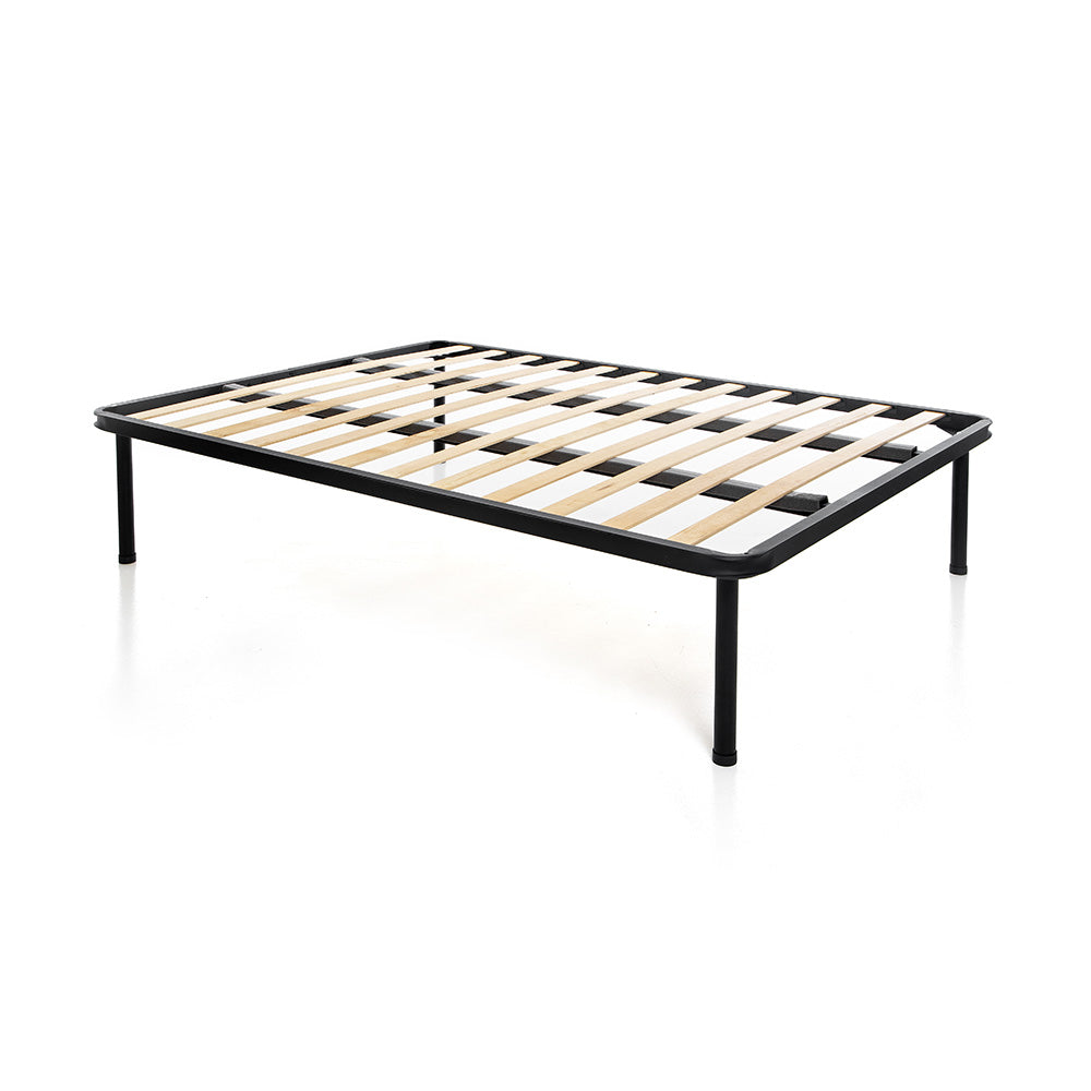 Letto Completo 150x180 Cm - Materasso Viscobrown + Rete + Gambe | Reversibile E Confortevole - Foto 13