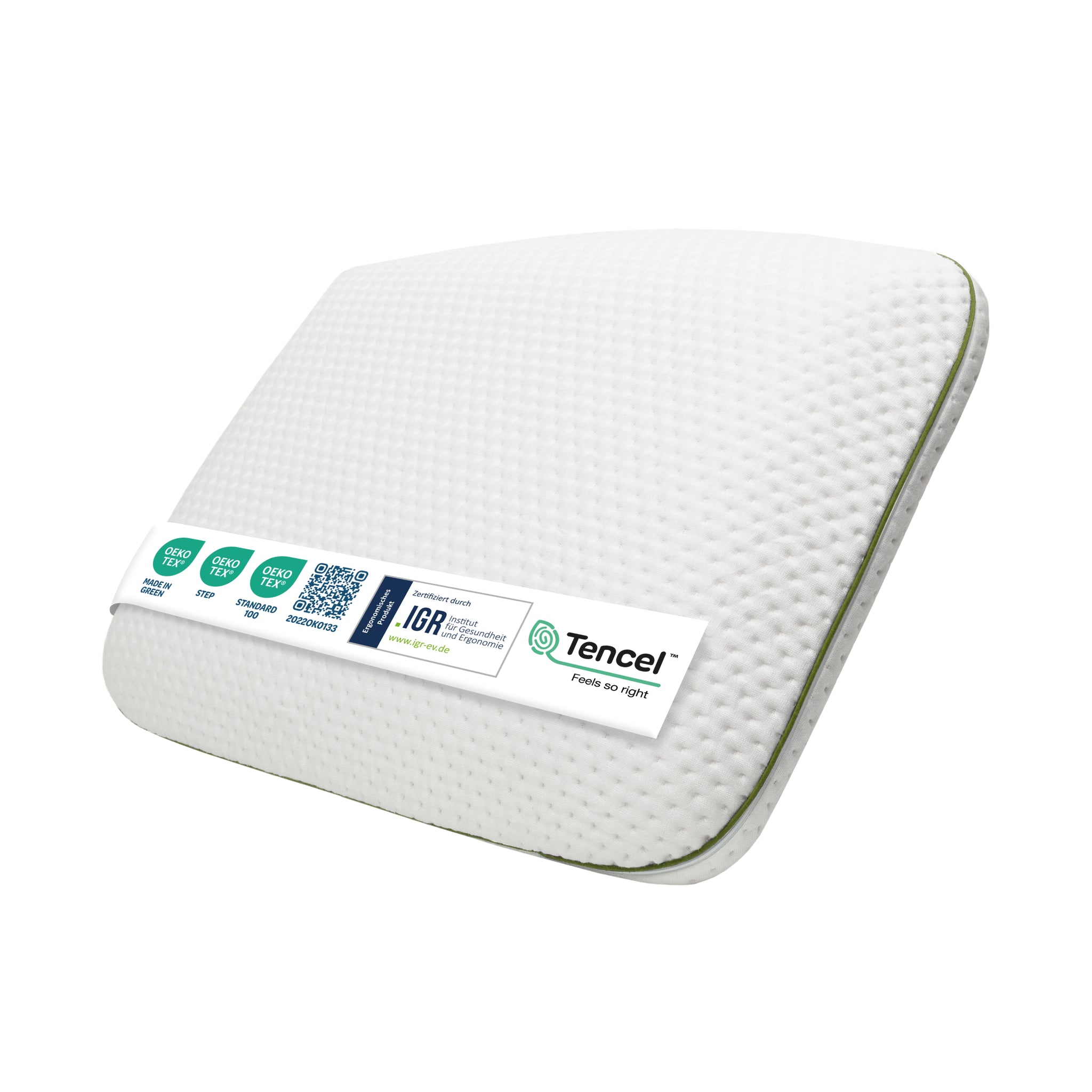 Cuscino Memory Foam 60×40×6 - Bambini +2 Anni e Cuscino Sottile per Adulti